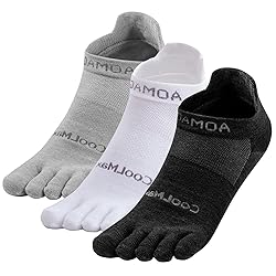 OrrinSports Toe Socks for Men Women Cool-max