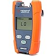 TEMPO OPM220 High Power Fiber Optical Power Meter with Visual Fault Locator, OPM with VFL Fiber Tester, 270Hz, 1kHz, 2kHz; +26 to -50dBm; 850...1650 nm