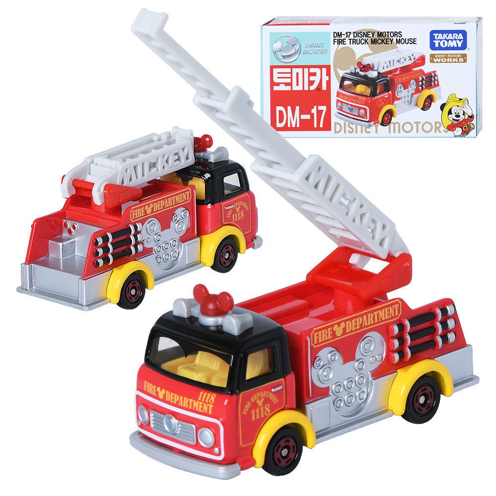 mickey mouse fire truck