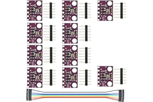 MTDELE 10Pcs BMP280 3.3V High Precision Atmospheric Pressure Sensor Module Compatible with for Arduino Replace BMP180/BMP186 Digital Interface IIC SPI