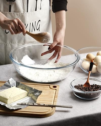 Nutriups Quart Glass Baking Dish NUTRIUPS Flat 5QT Big Tempered