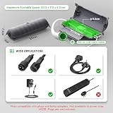 Restmo Outdoor IP44 Waterproof Connection Box 29x11x7.5cm Grey view 2