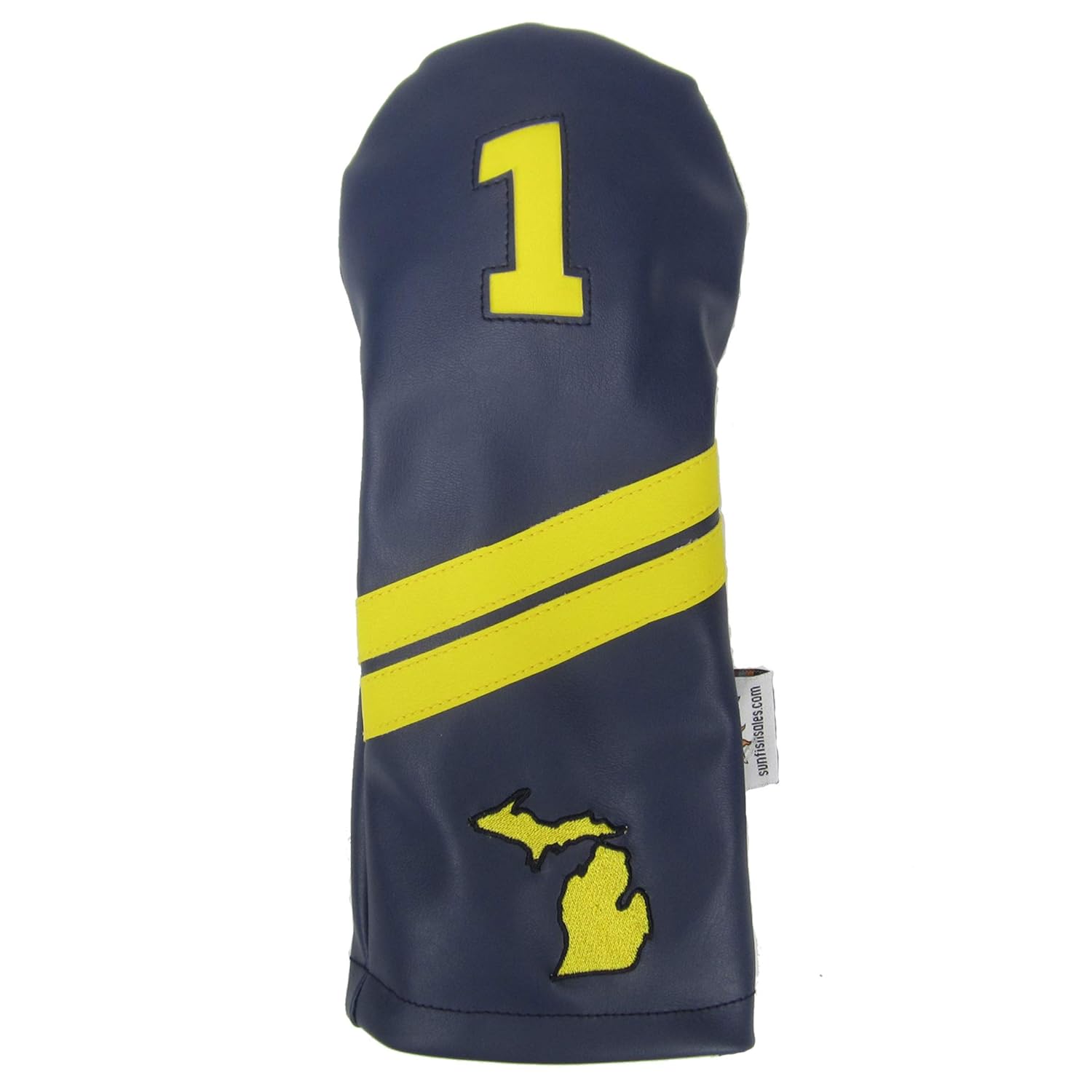 在庫有 Sunfishレザードライバーヘッドカバーmichigan Wolverines B071h4jz2x 独創的 Cms Ghanaguardian Com