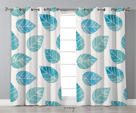 No00939 Panel de cortina oscurecedora con aislamiento térmico, para