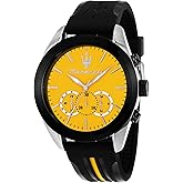 Maserati Men's Watch, Chronograph, Analog, Steel Band, Traguardo Collection - R8871612045