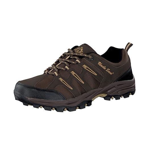 Uncle Sam Herren Outdoorschuhe in Dunkelbraun