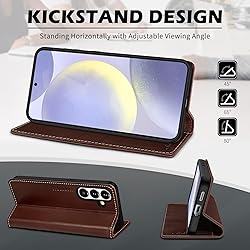 SHIELDON Case for Galaxy S25+ Plus 5G, Genuine
