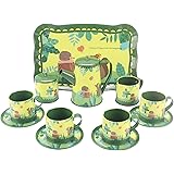 woodland tin tea set