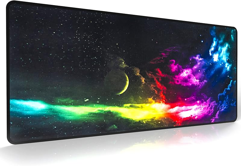 EFISH Extended XL Mouse Pad 800x300x3 mm Stitched Edges Non-Slip Base