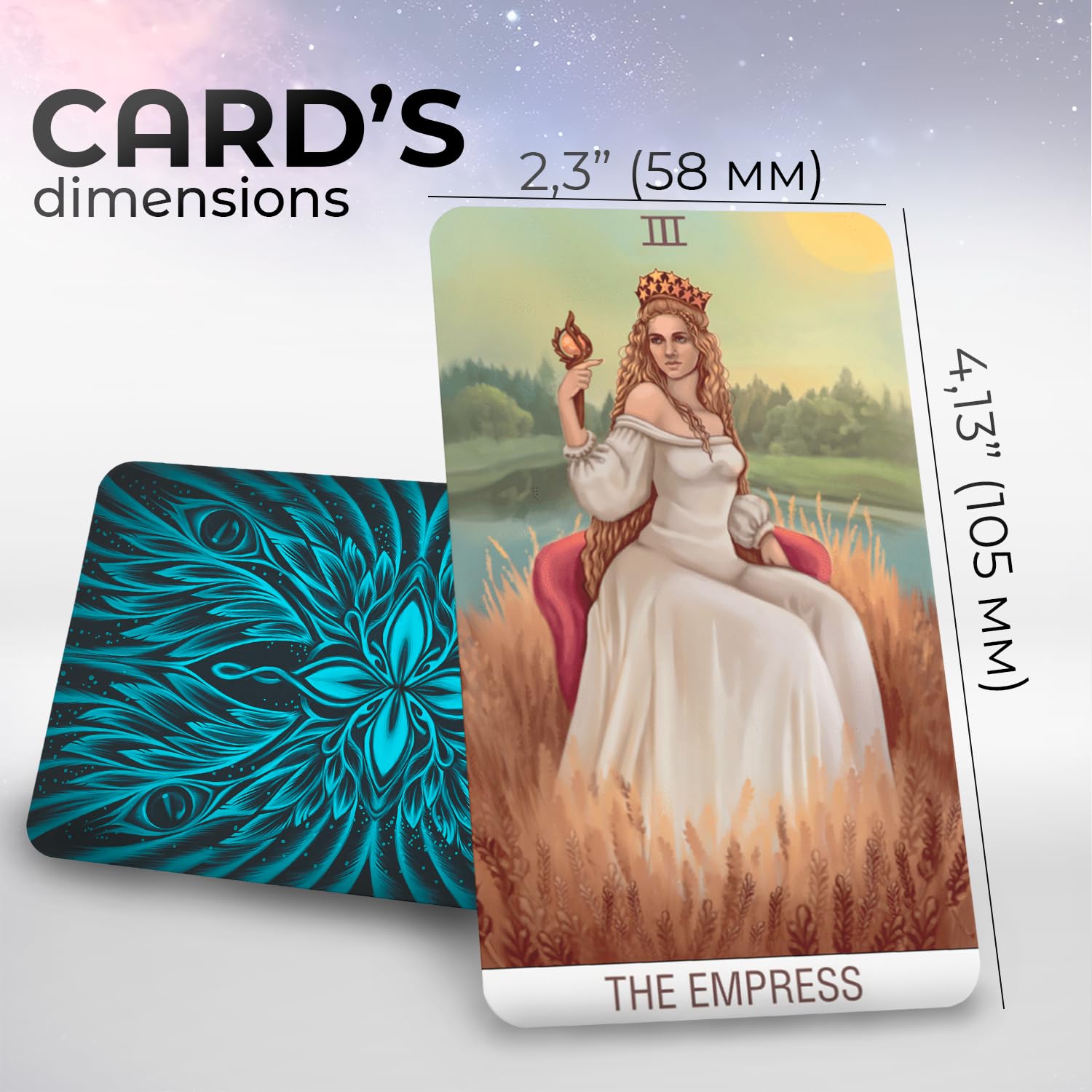 Original Idylls 78 Tarot Card Set | Pocket-Sized (4.13