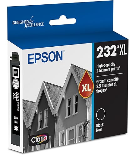 Amazon.com: Epson 232 Genuine Standard Capacity Black Ink