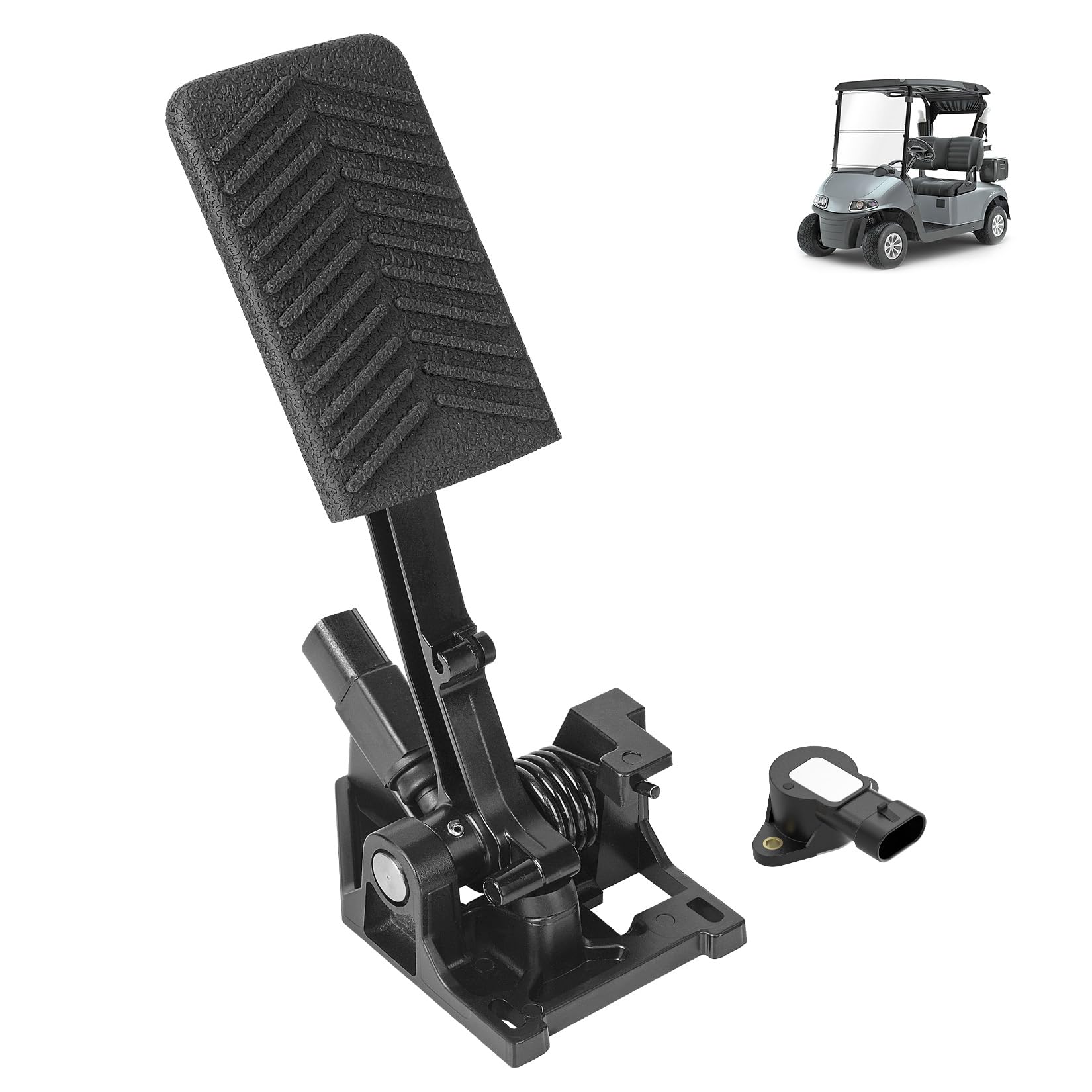 Photo 1 of FIXHAWK EZGO Accelerator Pedal Assembly for EZGO RXV and 2FIVE Electric Golf Cart, Replace OEM # 610315, 671889,626138, 604692