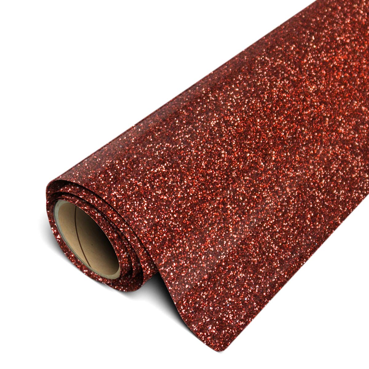 Siser Glitter HTV 11.8"x5ft Roll - Iron on Heat Transfer Vinyl (Bronze)