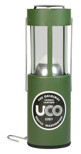 UCO Alu Kerzenlaterne, grün, 054810