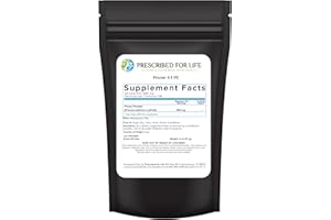 Prescribed For Life Prune Powder 4:1 | Dried Plums Supplement Rich in Vitamins and Antioxidants | High Fiber Superfood Powder for Capsules, Smoothies, and Baking (2oz / 56g)