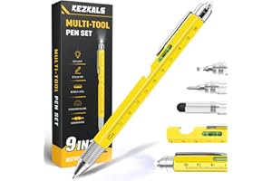 KEZKALS Valentines Day Gift for Him, 9 in 1 Multitool Pen Gifts for Men, Valentines Gifts for Him Boyfriend, Mens Gifts for D