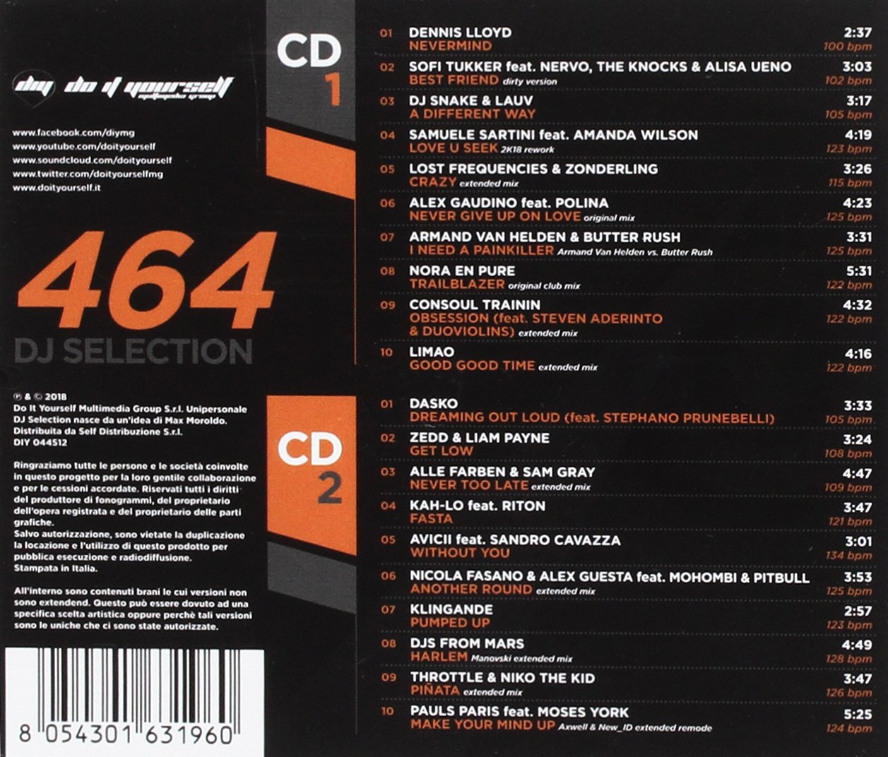 Vari Dj Select 464 Dj Selection 464 Amazon Com Music