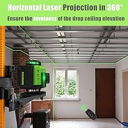 INSPIRITECH Laser Level 360 Self Leveling for