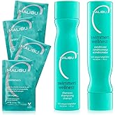 Malibu C Swimmers Wellness Shampoo and Conditioner + Hair Mask Summer Essentials Kit - Adults & Kids Clarifying, Moisturizing, Shine Restoring Hair Care - Protects from Pool Chlorine & Copper, 6 Ct