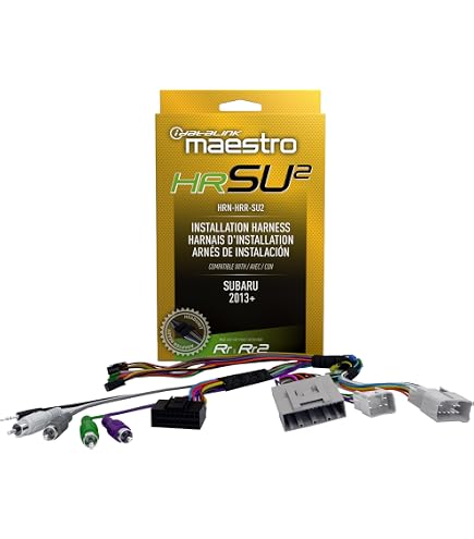 Amazon.com: Idatalink Maestro HRN-HRR-SU3 T-Harness for Compatible