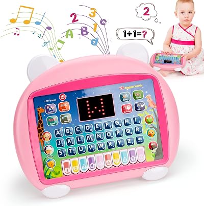 Appoft Toddler Educational Tablet for 1-4 Years Learning Toys Girls Boys