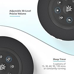 Reacher Auto-Dimmable Alarm Clock Sound Machine