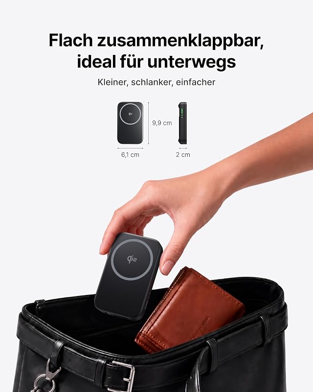 for Mag-Safe Ladegerät, 15W Qi2-Zertifiziertes Induktive Ladestation