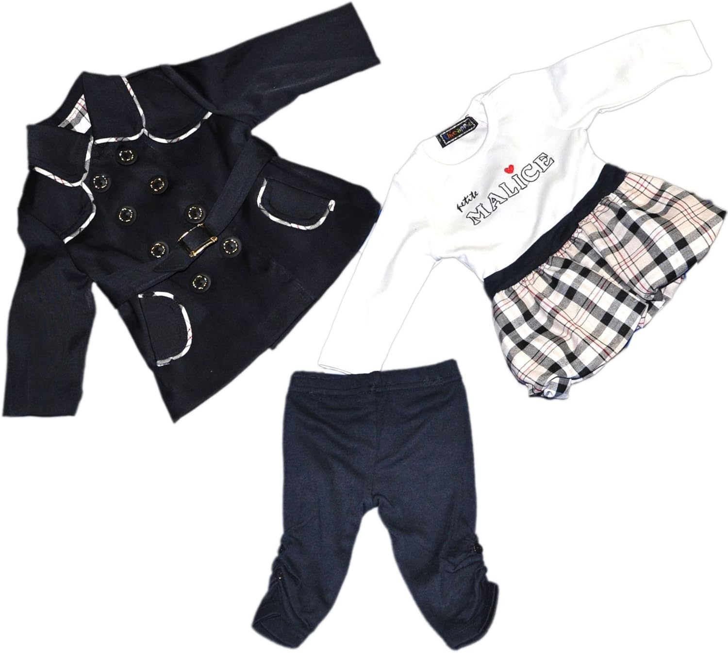 Chicaprie Baby Girls' Outfit * blue 3 Months Amazon.co.uk Clothing