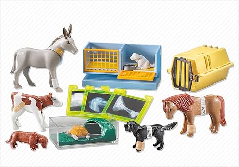 playmobil veterinary clinic