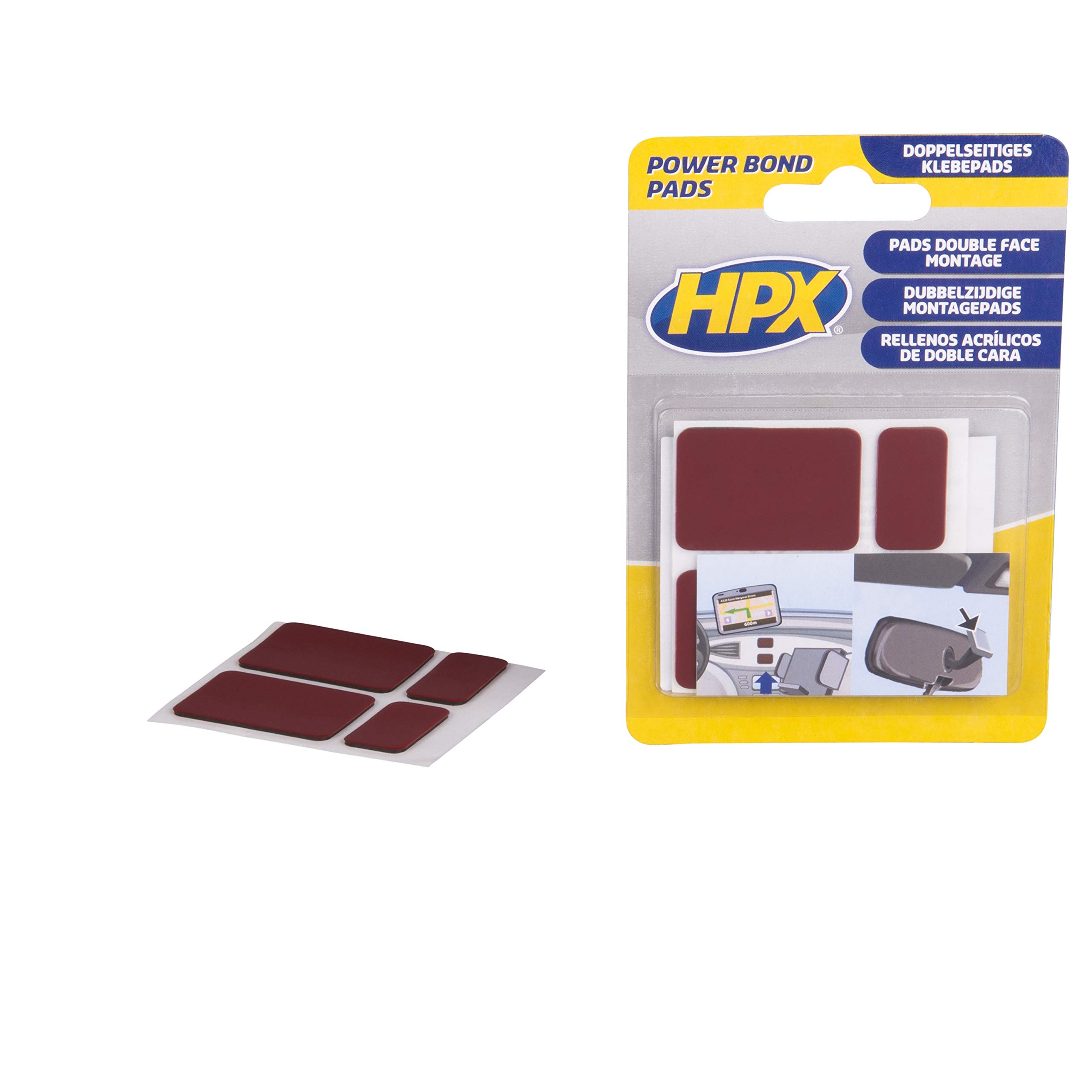 Presto Adhesive Pads Two-Sided Black