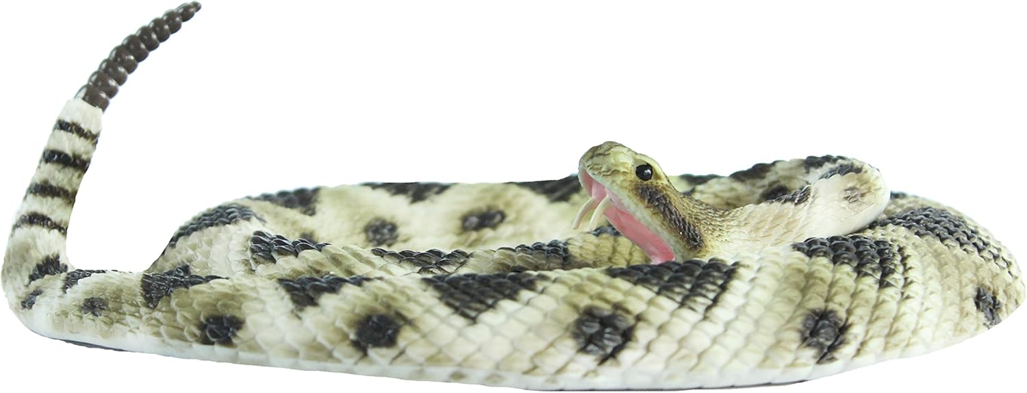 rubber rattlesnake toy