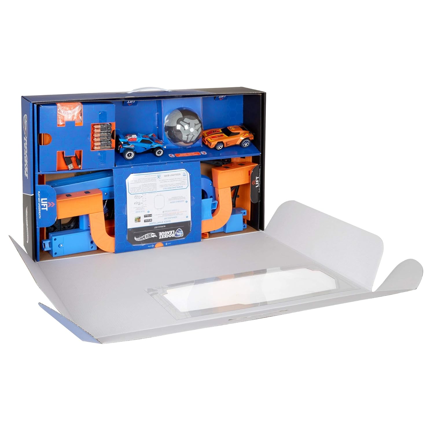 hot wheels rocket league rc rivals set