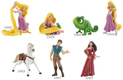Occasion/Soldes  Figurine Mere Gothel De Raiponce Disney 9cm Tangled Rapunzel