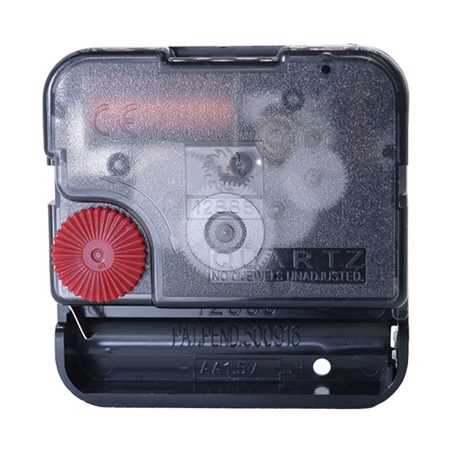 Photo 1 of 12888 Quartz Clock Replacement Movements Easy Installation Clock Repair Accessories Swing Mute Movement 1 Clock Mute Movement Replacement Long Shaft Operated Silent