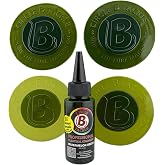 Plastisol Colorant for Making Soft Plactic Fishing Lures Circle B Tackel Colorant 2oz - "Make the soft plastic colors that YOU want" DIY Soft Plastic Lure Making (Watermelon Green Colorant 2 oz)