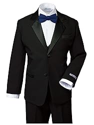 Spring Notion Boys' Classic Fit Tuxedo Set, No Tail