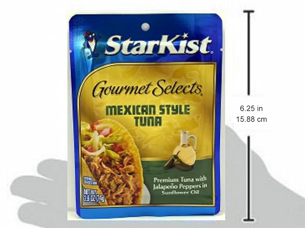 STARKIST TUNA CREATIONS BOLD JALAPEÑO POUCH (2.6 OZ – 1 PACK) WILD CAUGHT, HIGH PROTEIN SHELF STABLE SEAFOOD, GLUTEN FREE, SOY FREE, NO DRAINING, READY TO EAT FOR SALADS AND SANDWICHES