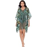 Miraclesuit Women's Swimwear Caftan Swimsuit Cover Up