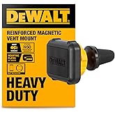 DEWALT Magnetic Phone Holder for Car, Universal Air Vent Magnetic Car Phone Holder, Reinforced Automobile Mount for Mobile De