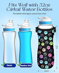Toykee Water Bottle Sleeve for Cirkul 32 oz