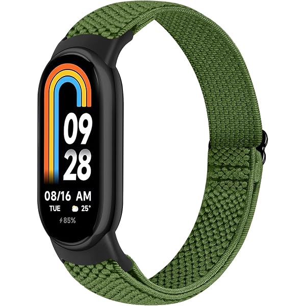 Harikiri Geflochtenes Nylon-Armband Für Xiaomi Smart Band 8/9/10 – Elastisch, Wasserfest, Für Handgelenke 14–22 Cm
