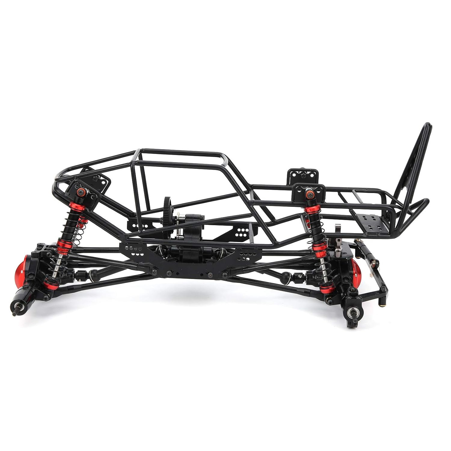 RC Car Chassis, RC Car Accessory Exquisite RC Metal Frame Black for