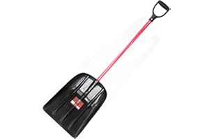Bully Tools 92400 Snow/Grain Shovel. Fiberglass Dgrip Handle.
