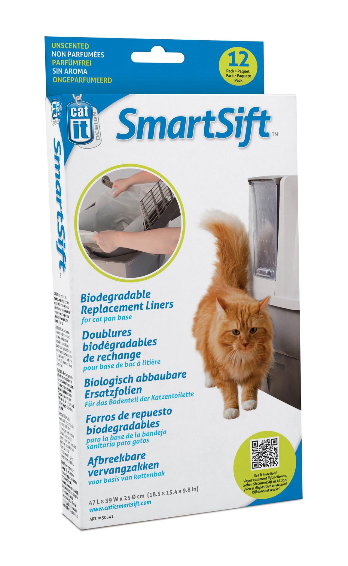 Photo 1 of Catit Replacement Liner for Smartsift Base 12 count (Pack of 1)