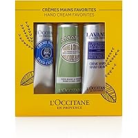 L'Occitane Hand Cream Classics, 3-Piece Set: Moisturizing Hand Creams, Iconic Scents, Vegan, All Skin Types, Perfect Gift, Ma