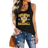 Baseball Tank Tops for Women Baseball Graphic Tees Baseball Sleeveless Top | Baseball Tanks Top Women Love Baseball Graphic Shirts Baseball Sleeveless Tops Casual Workout Vest Shirt Baseball Jersey