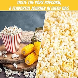Mega-pop Popcorn 6 count, Oil and Salt Kit with