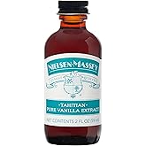 Nielsen-Massey Tahitian Pure Vanilla Extract for Baking and Cooking, 2 Ounce Bottle