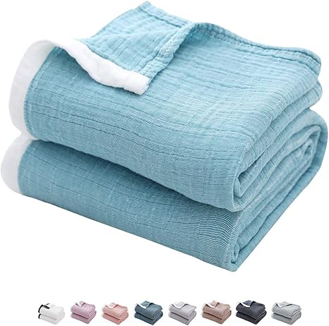 muslin cotton throw