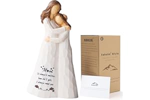 Kohehe Mom Birthday Gifts,Mom Gifts from Daughters,5.5'' Mother and Daughter Figurine,Meaningful Gift for Mama on Birthday and Mother's Day (Mom Gifts)